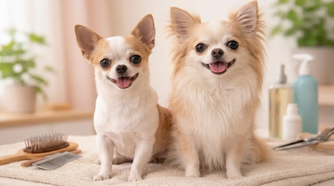 Chihuahua grooming guide: Brushing and Coat Care